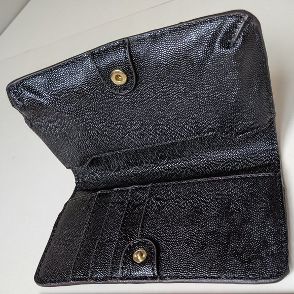 NWOT--ANNE KLEIN Black Cell Phone Wallet - Picture 6 of 11